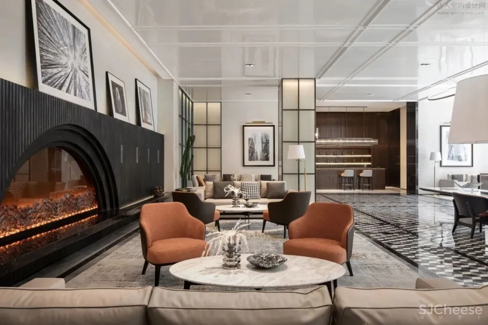 李益中空间设计丨万科·金域缇香售楼中心