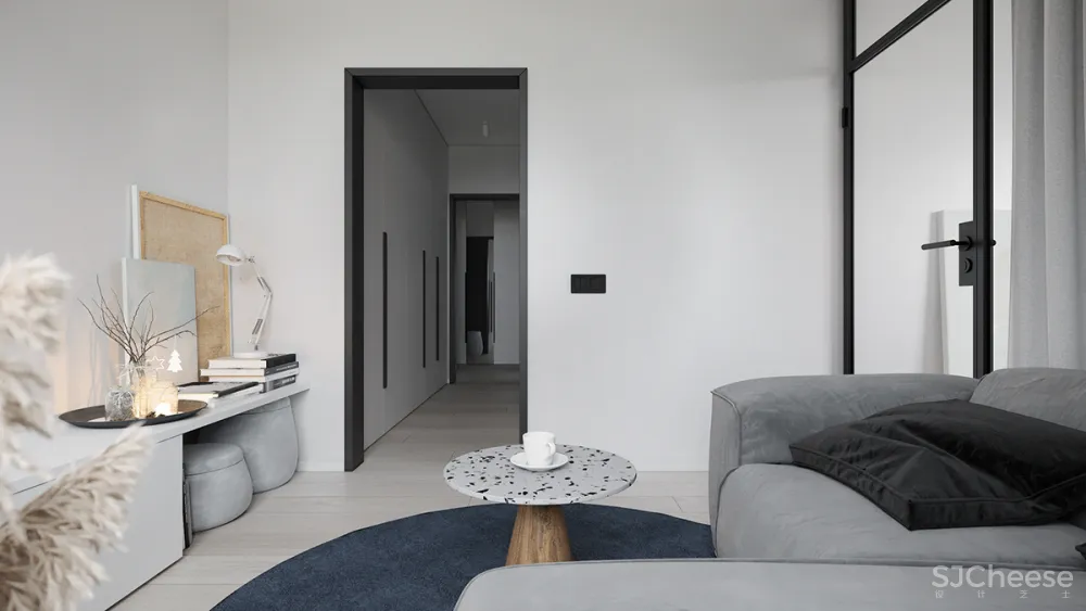 49㎡小公寓,教科书般的设计!