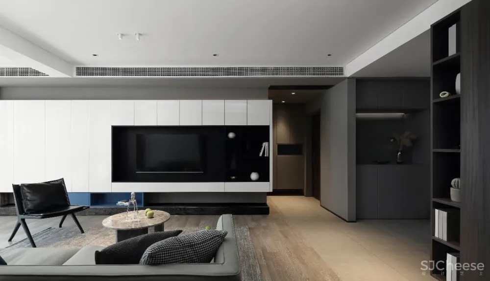 黑与白、木与石,空间的拓展与延伸 云行设计