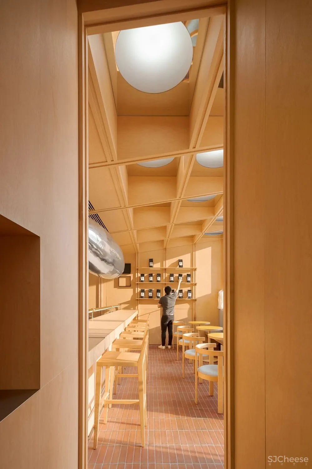 万社设计 飘浮在空中的廊桥