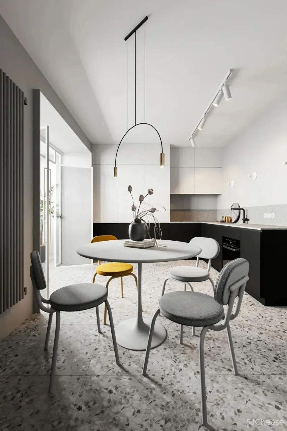 90㎡小资一居室,细节处挥洒时尚气息!