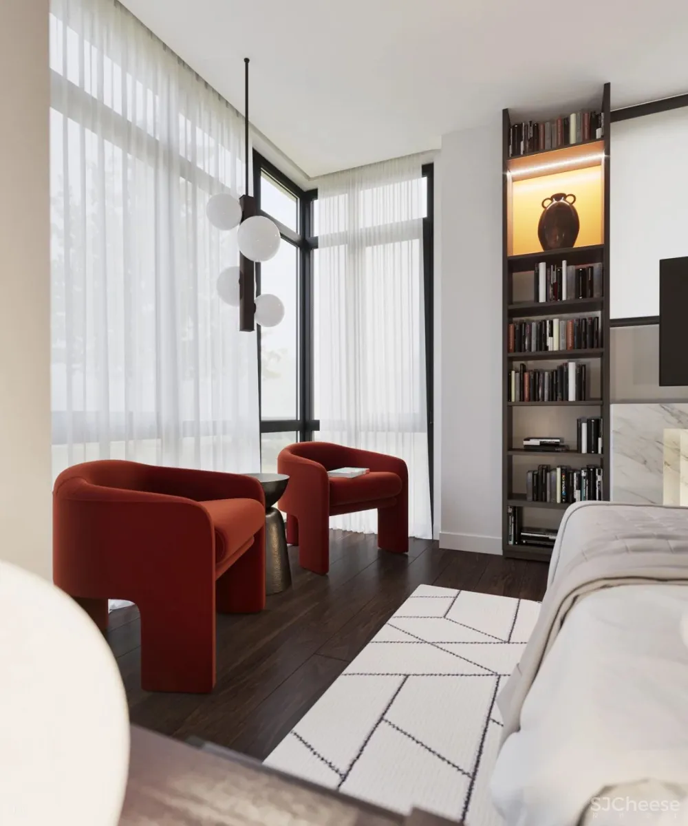 轻奢之美 丨一个空间,两个方案