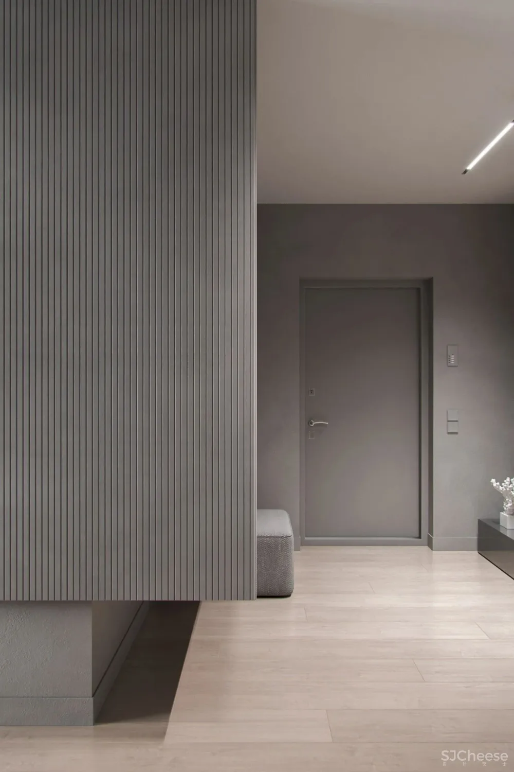 68㎡ 高级灰设计，灯光这样搭配才有格调