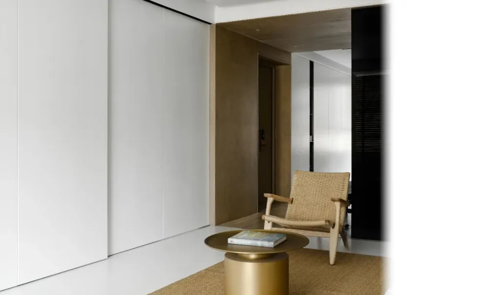 168㎡黑白木质空间,纯净与心安才是家的模样!