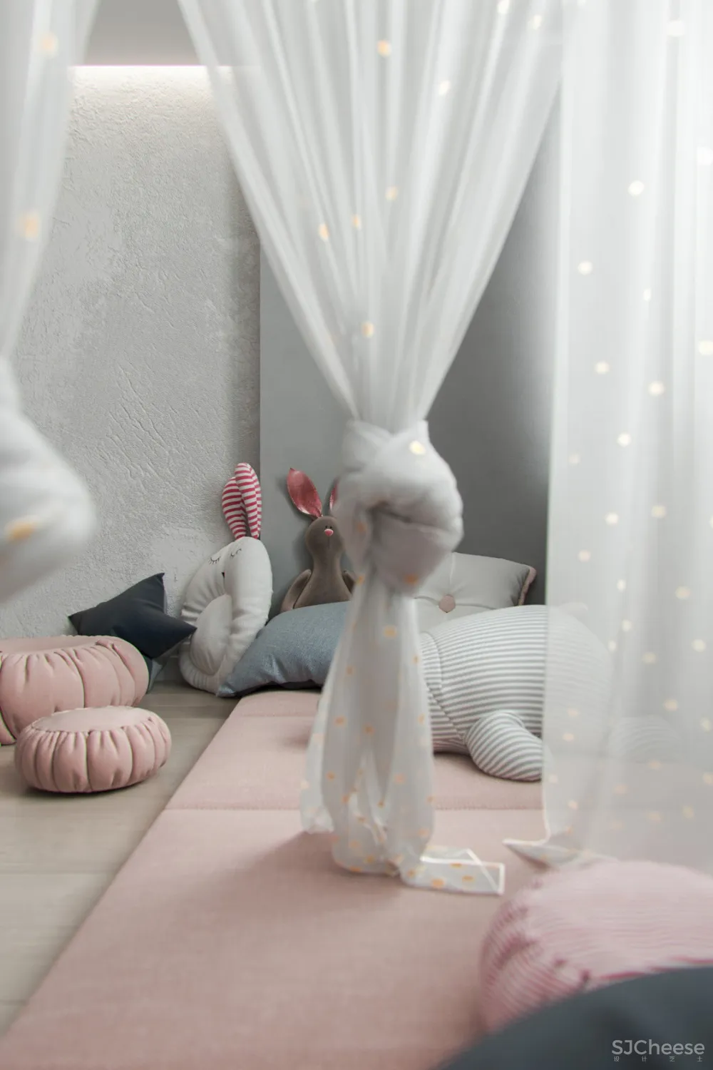 68㎡ 高级灰设计，灯光这样搭配才有格调