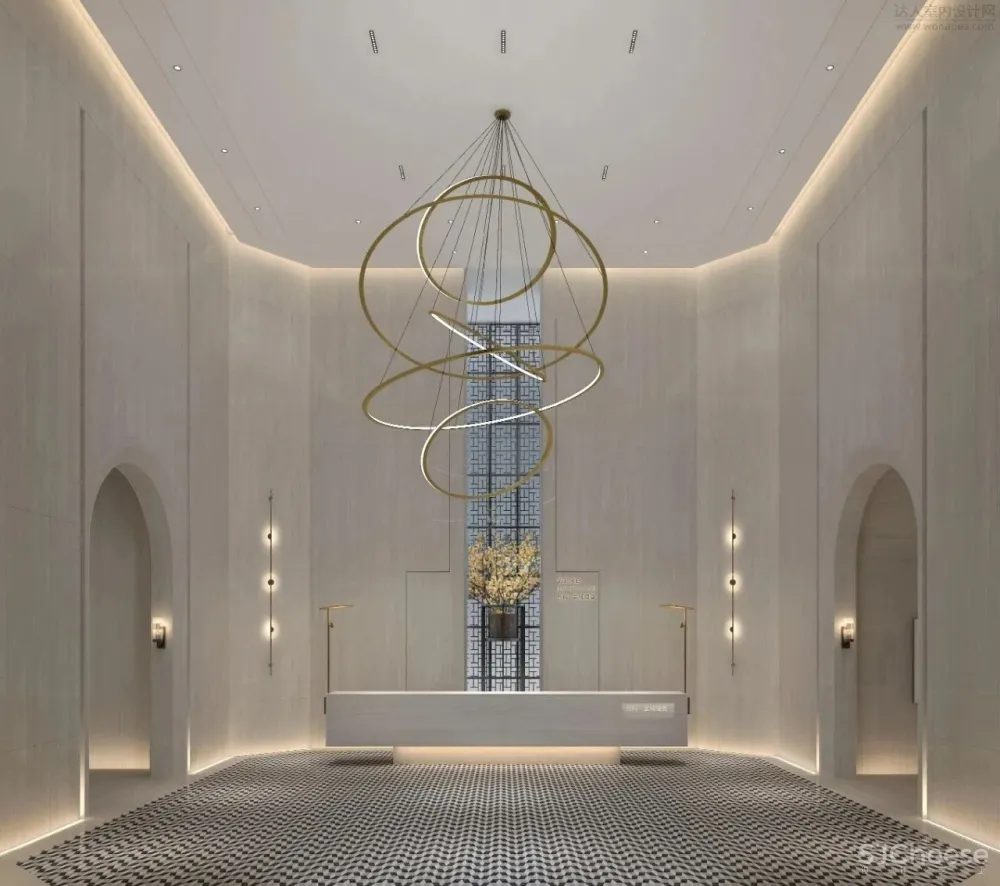 李益中空间设计丨万科·金域缇香售楼中心