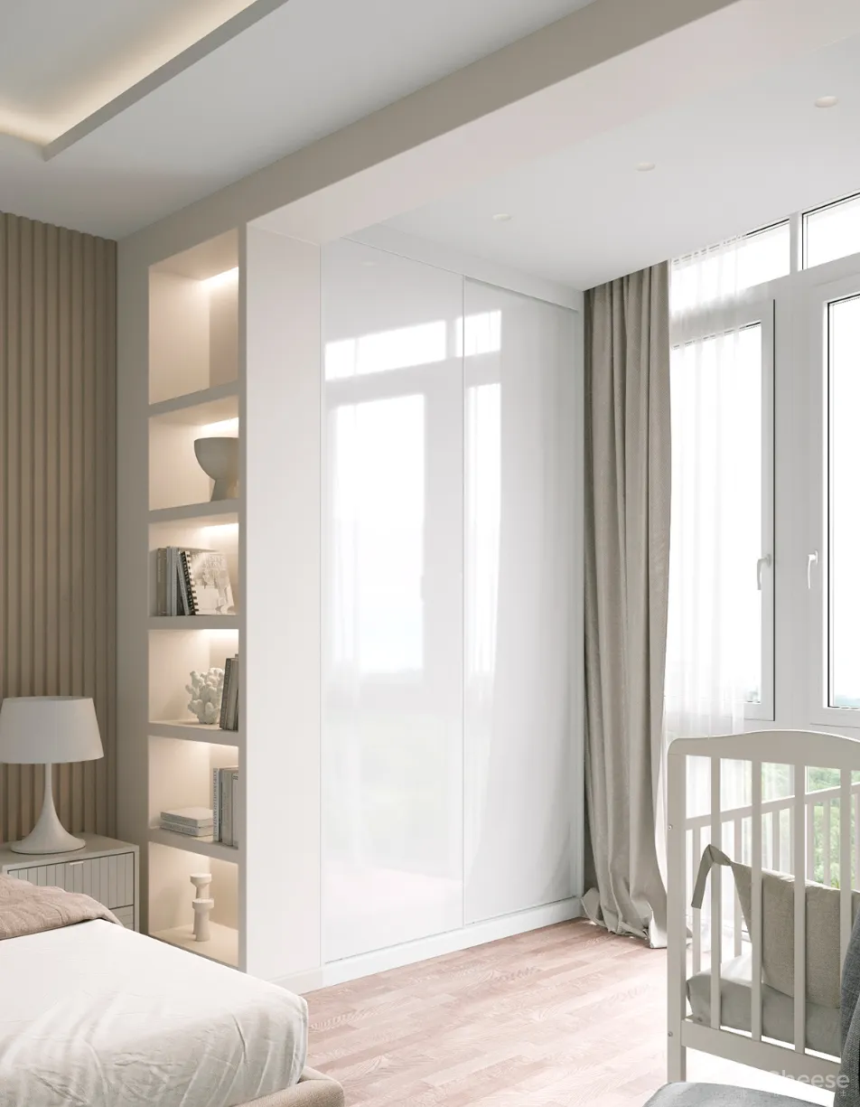 62㎡现代公寓,用线条衬托高级感