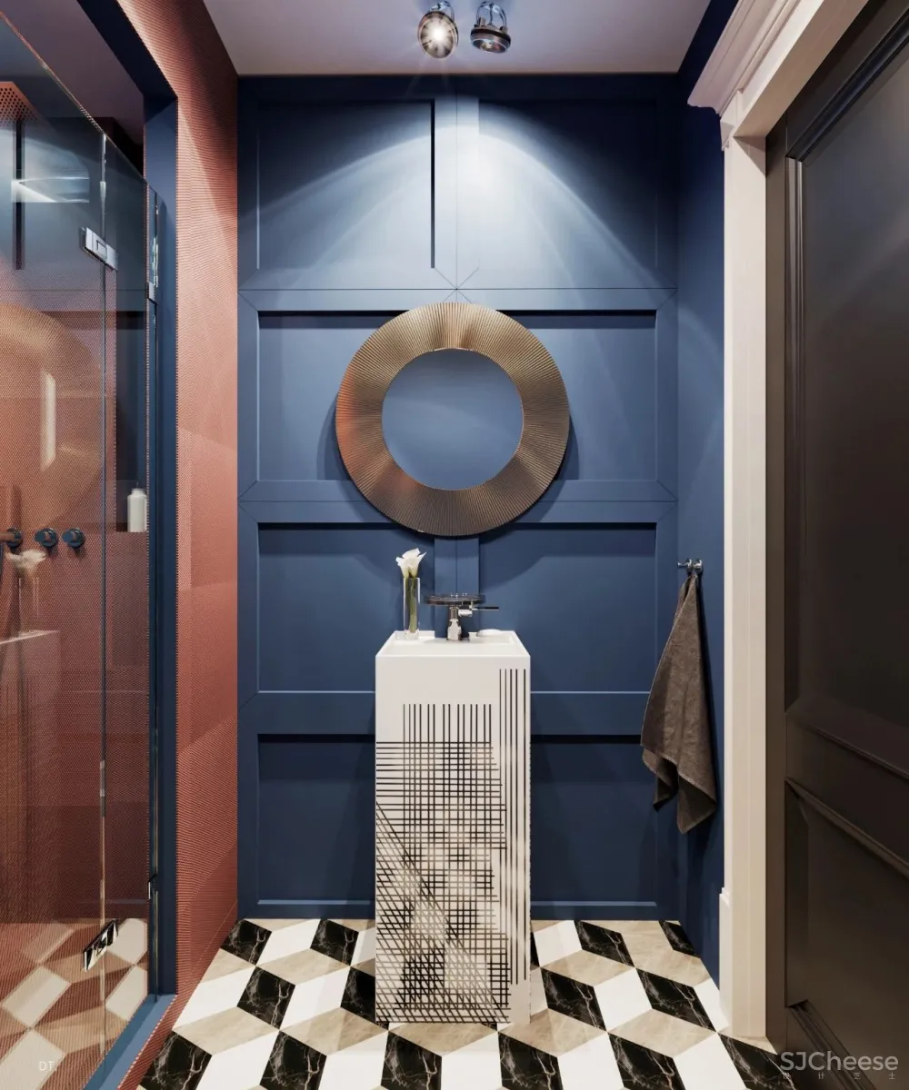 轻奢之美 丨一个空间,两个方案