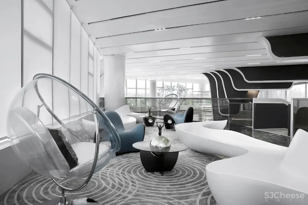 天鼓设计:线条的韵律,极简空间的秩序美学