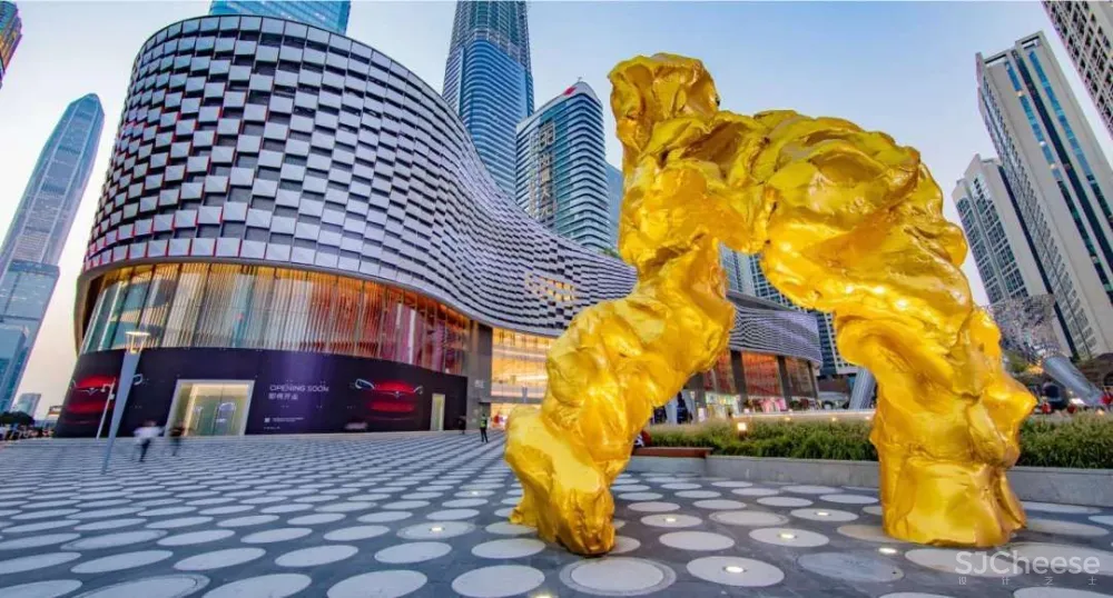 深圳中心·天元 383㎡ 平层公寓样板房,大尺度格局比别墅还大气