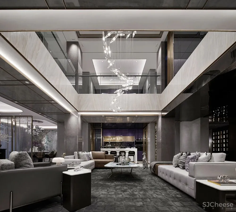 奢华别墅样板间，注入现代生活的美感！