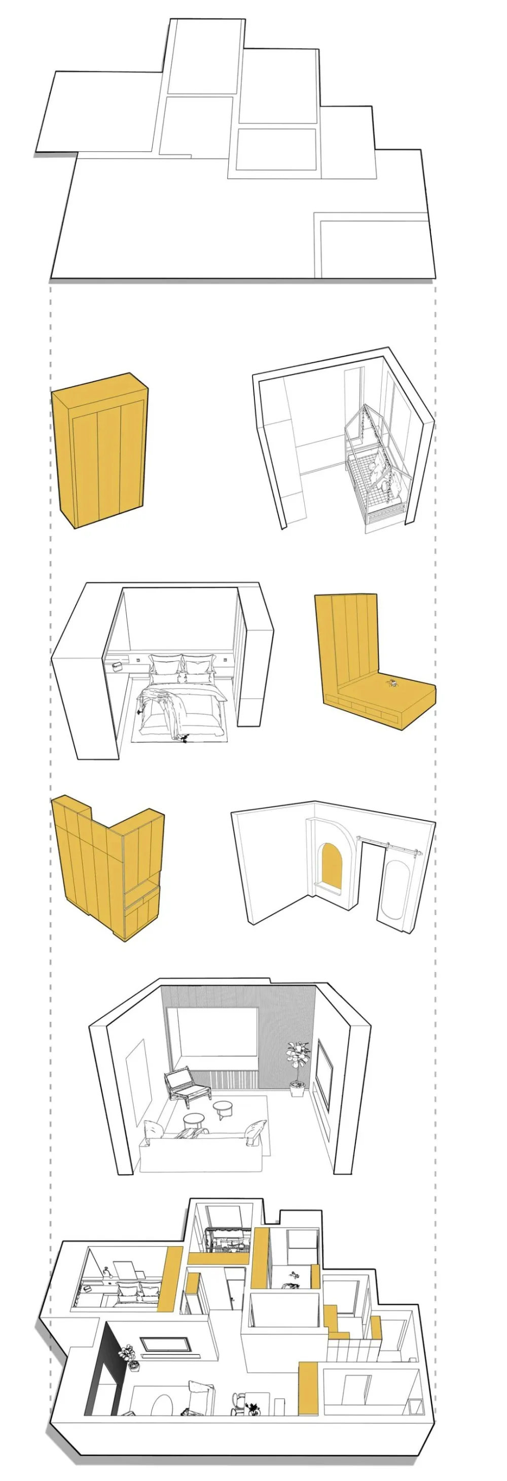 93m²二手房重塑！大胆挑战美妆界“脏橘色”！网友：真的美翻了！