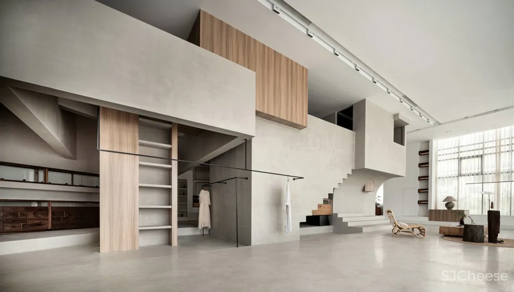 侘寂风在服装店面的运用