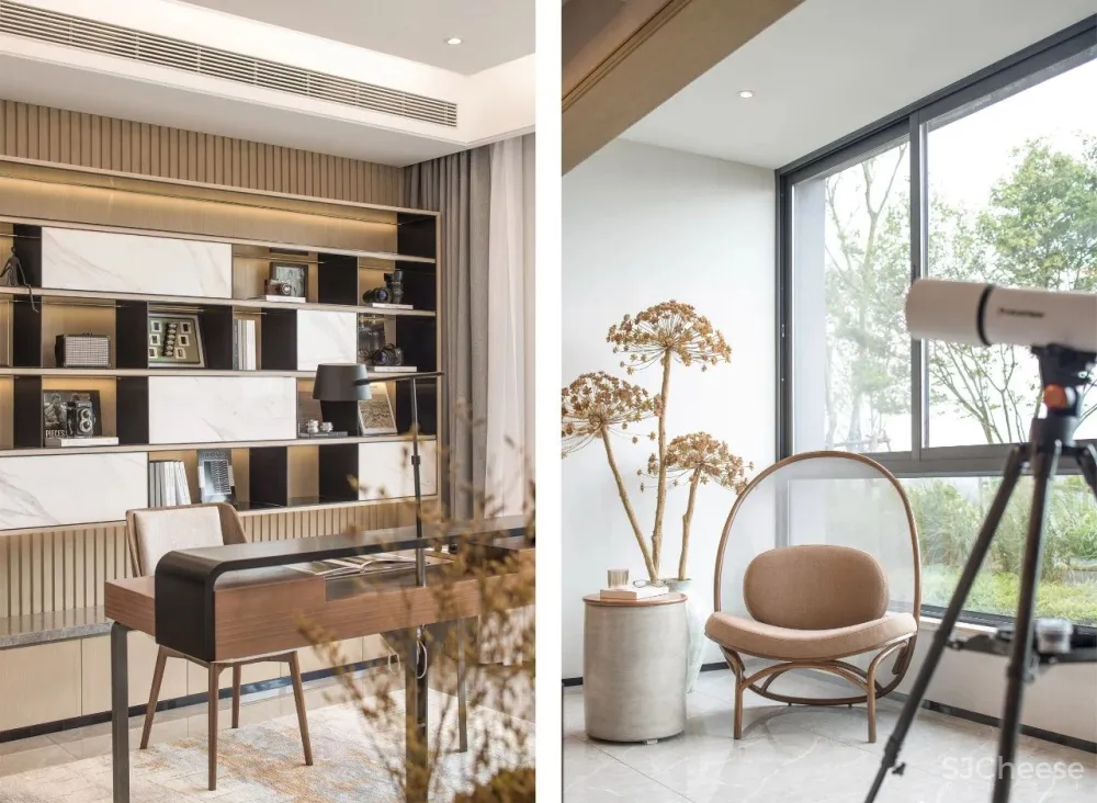 77㎡的小房子，也能住出豪宅体验？打通客餐厨书空间，真实现！