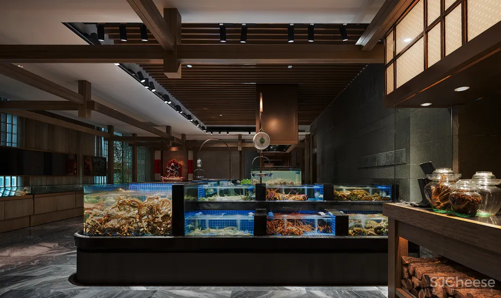 移步换景的餐厅设计 尽显江南韵味|大相设计