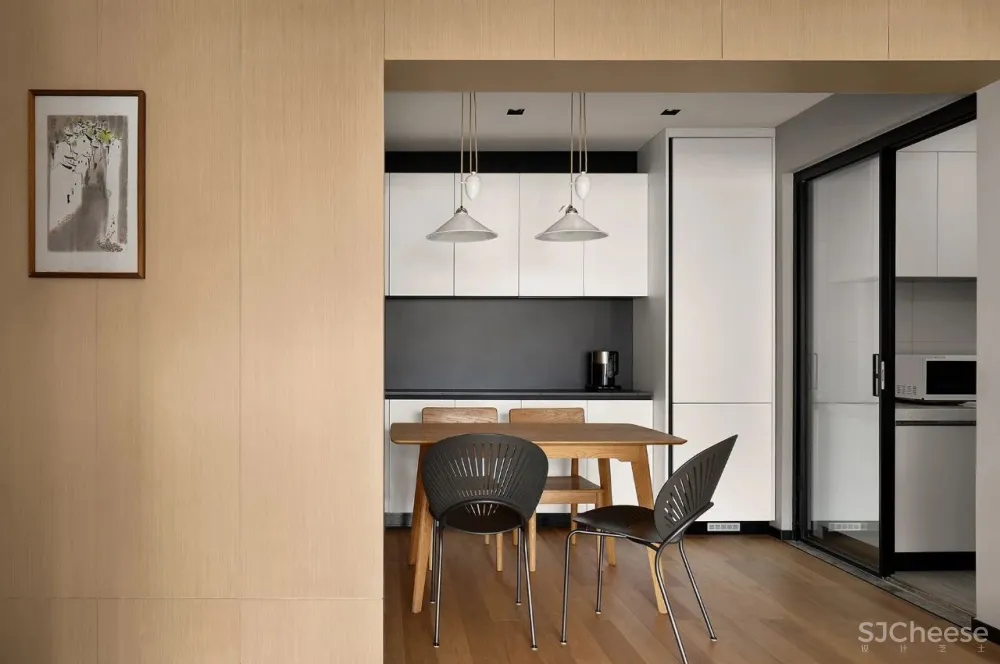 二胎之家的76㎡两居室,客厅竟看上去空无一物,简约舒适、收纳超多……