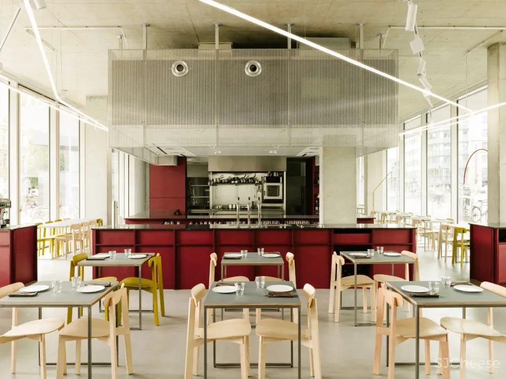 RESTAURANT REMI IN BERLIN BY ESTER BRUZKUS ARCHITEKTEN.