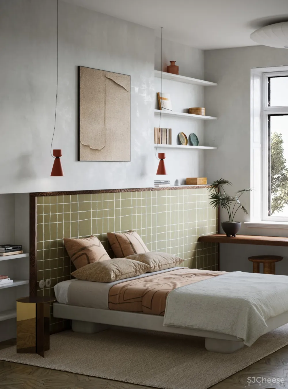 复古轻奢风,诗意般的美宅!