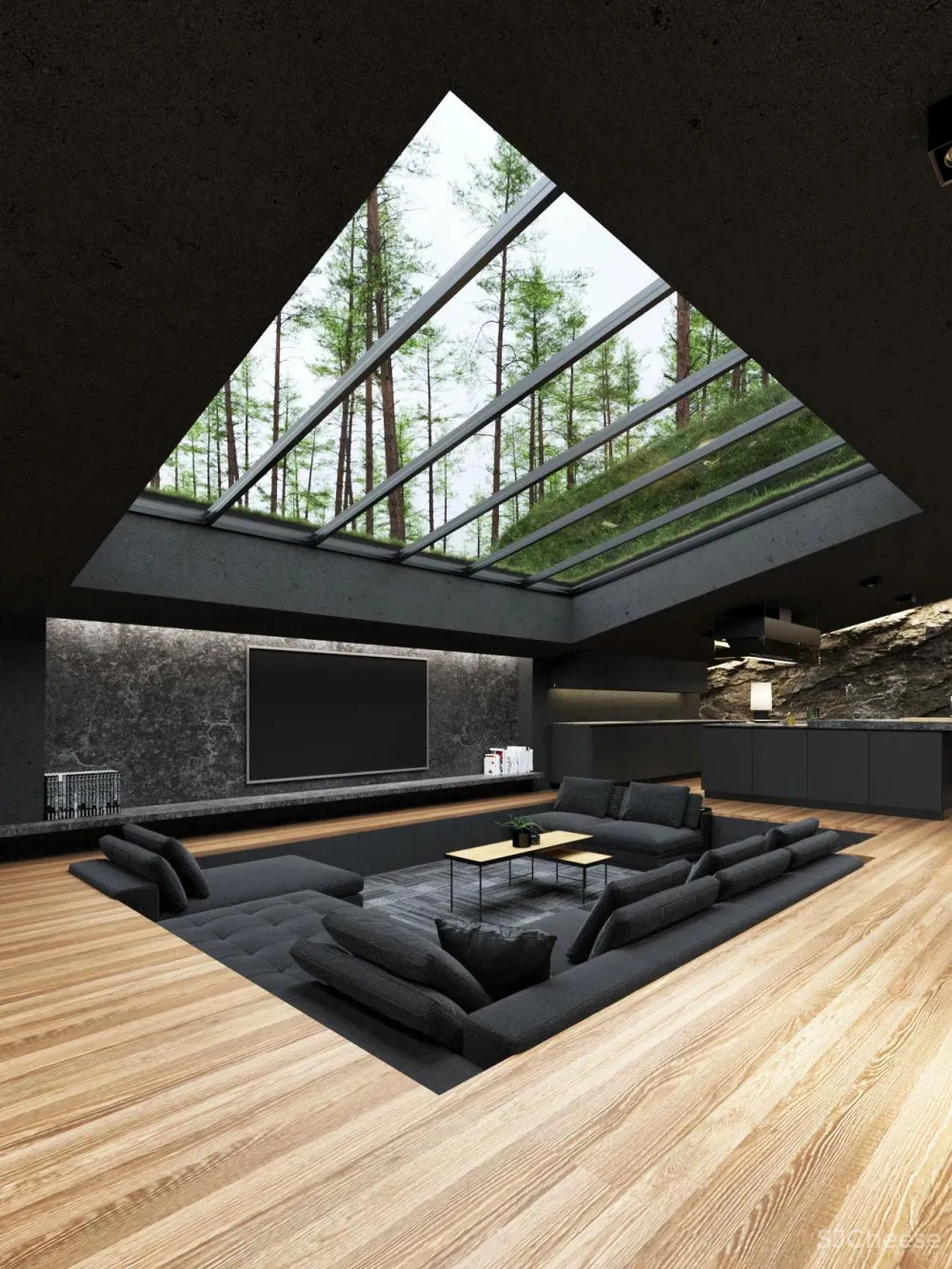 黑色别墅,如此好看!