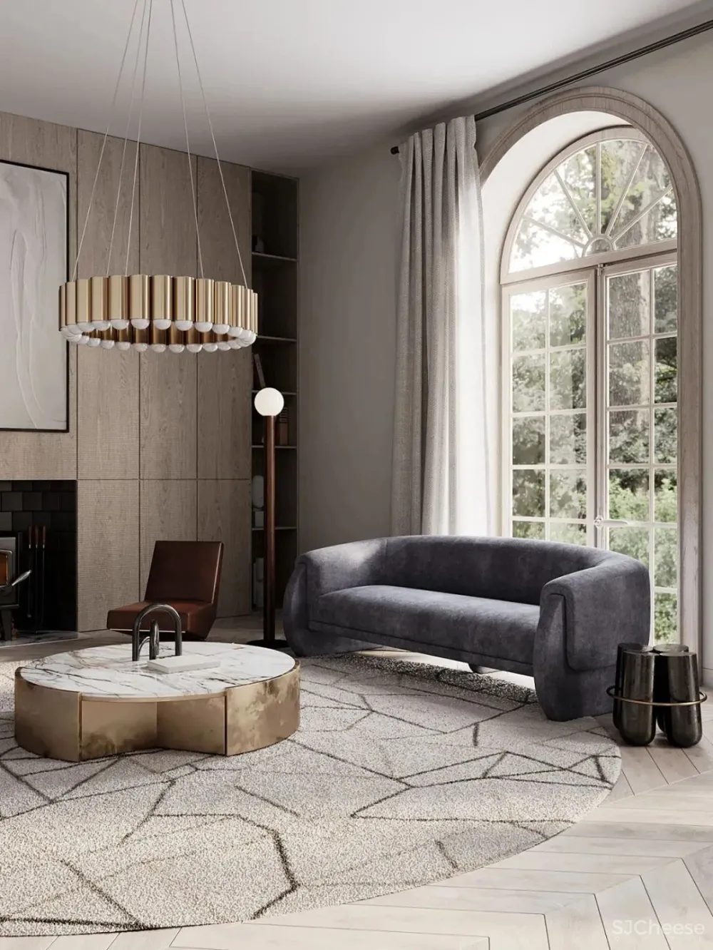 温暖原木色,色彩与纹理和谐交融!