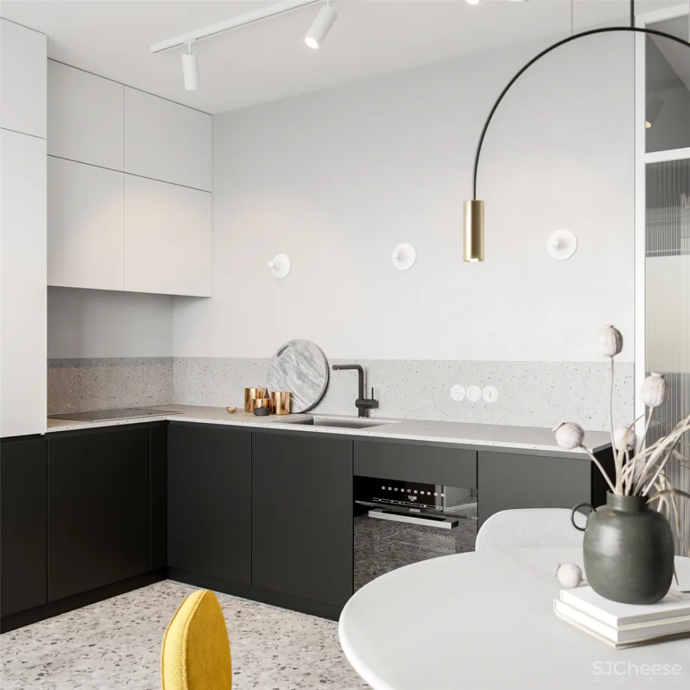 90㎡小资一居室,细节处挥洒时尚气息!