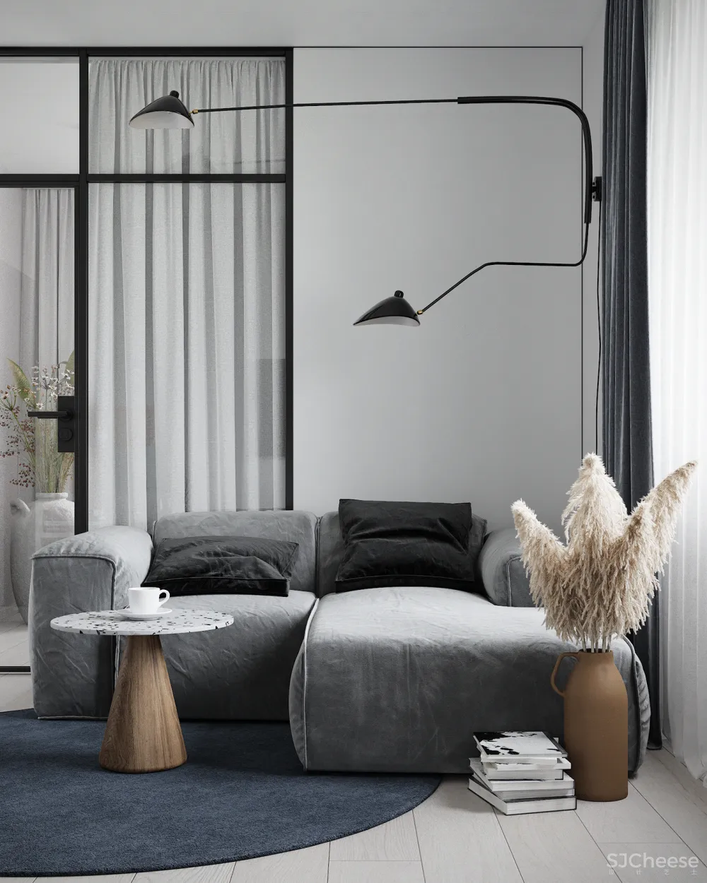 49㎡小公寓,教科书般的设计!