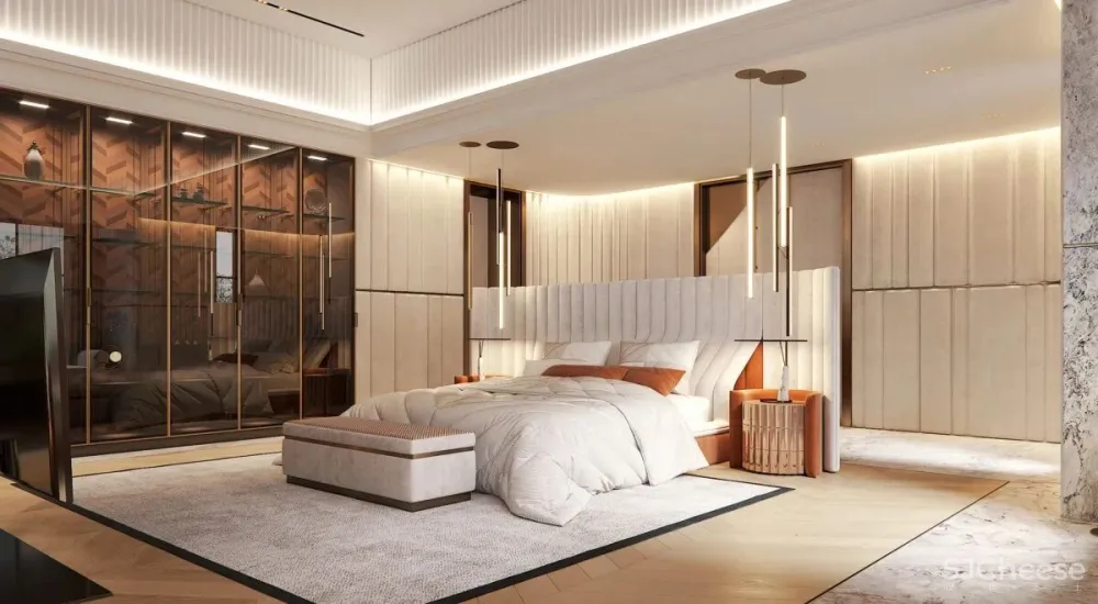 600㎡迪拜大别墅,让人无限向往的简奢之家!