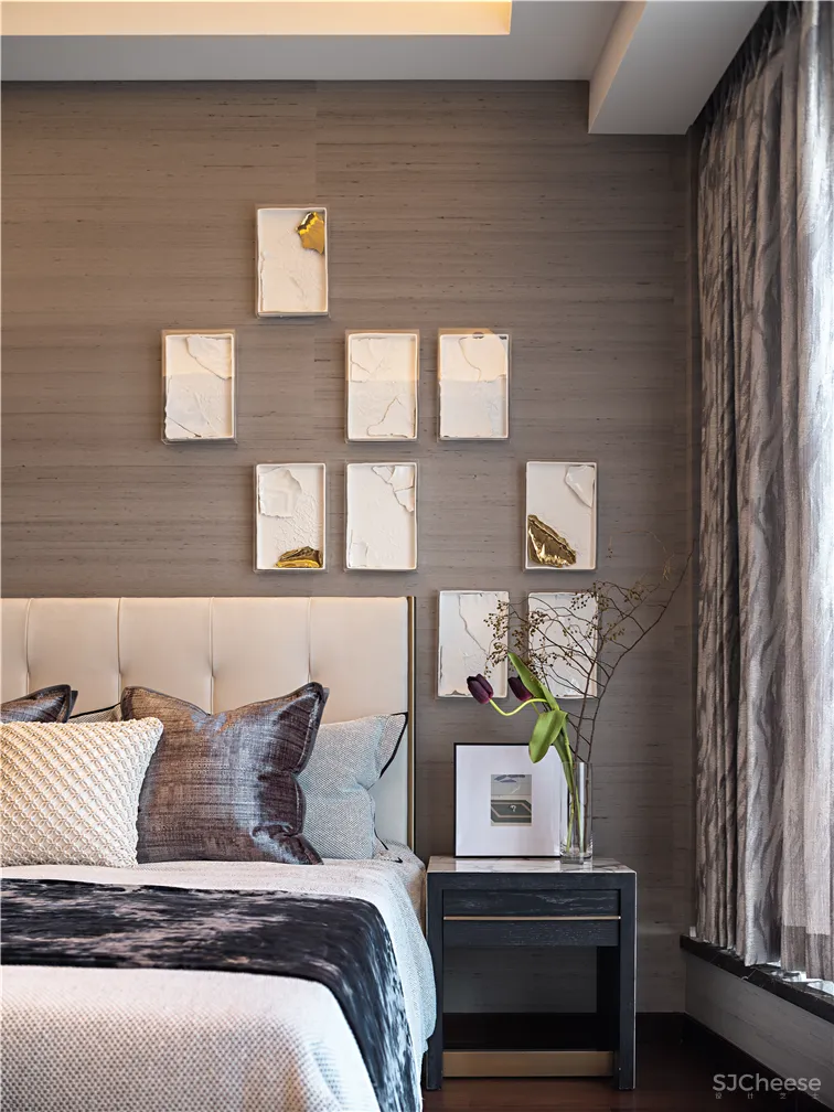 深圳中心·天元 383㎡ 平层公寓样板房,大尺度格局比别墅还大气