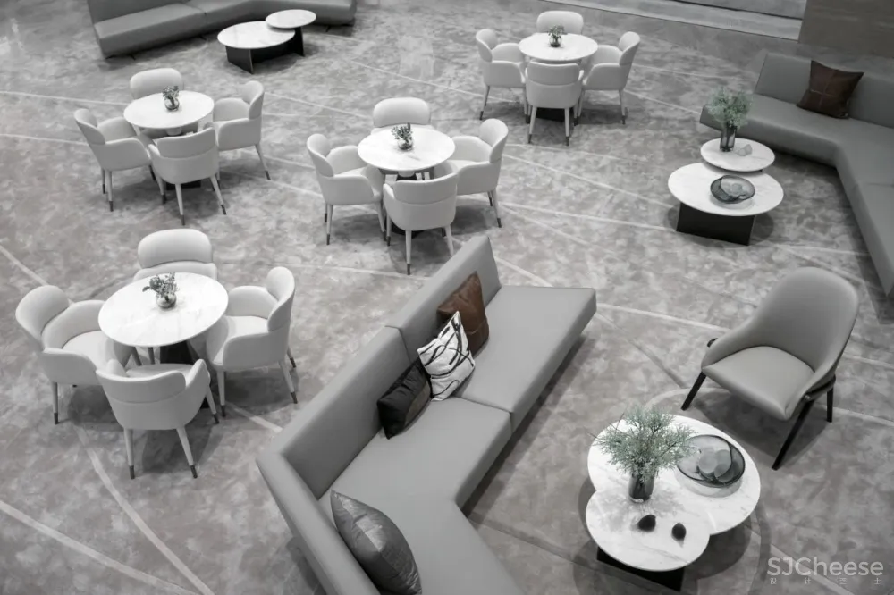 几朵设计 曲线悠游处,光影照花筑