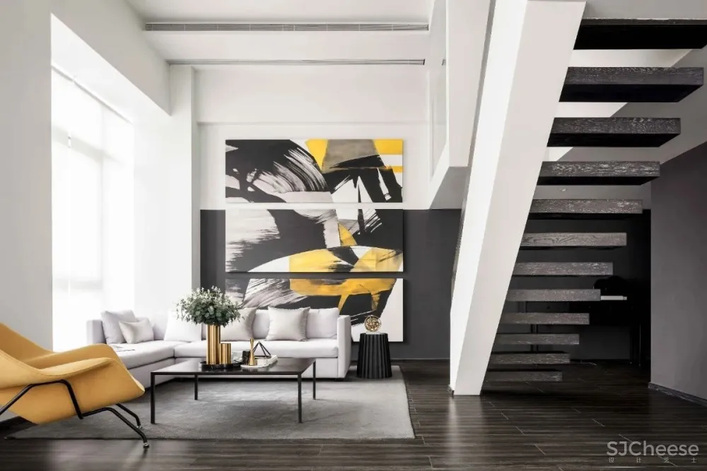 ADF后象设计 武汉「国采公寓T2」三套LOFT现代公寓