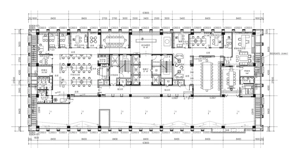 1500m²办公设计,简约高级、气质非凡!