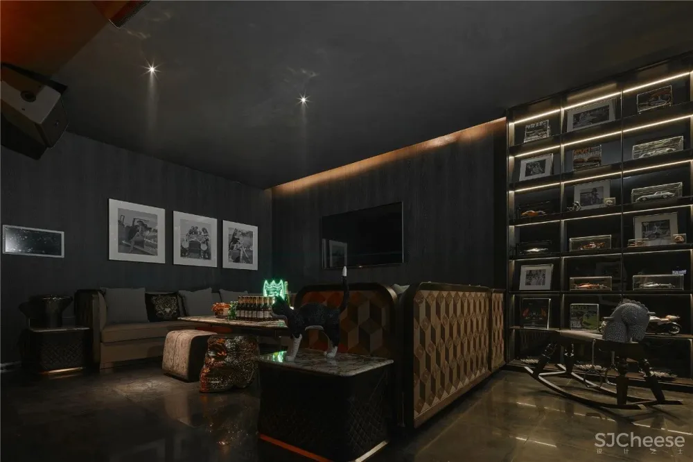 悦·量贩式KTV奥体店“暗夜精灵” INHOUSE设计