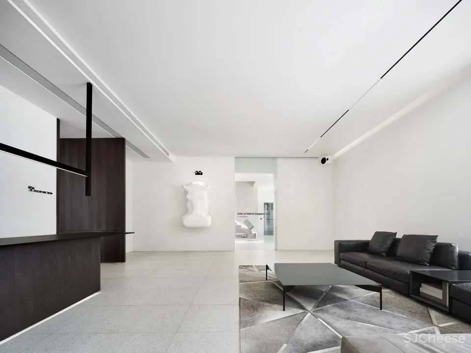 新作 以几何形状来构建空间秩序 QI STUDIO 白墙之下 大器空间