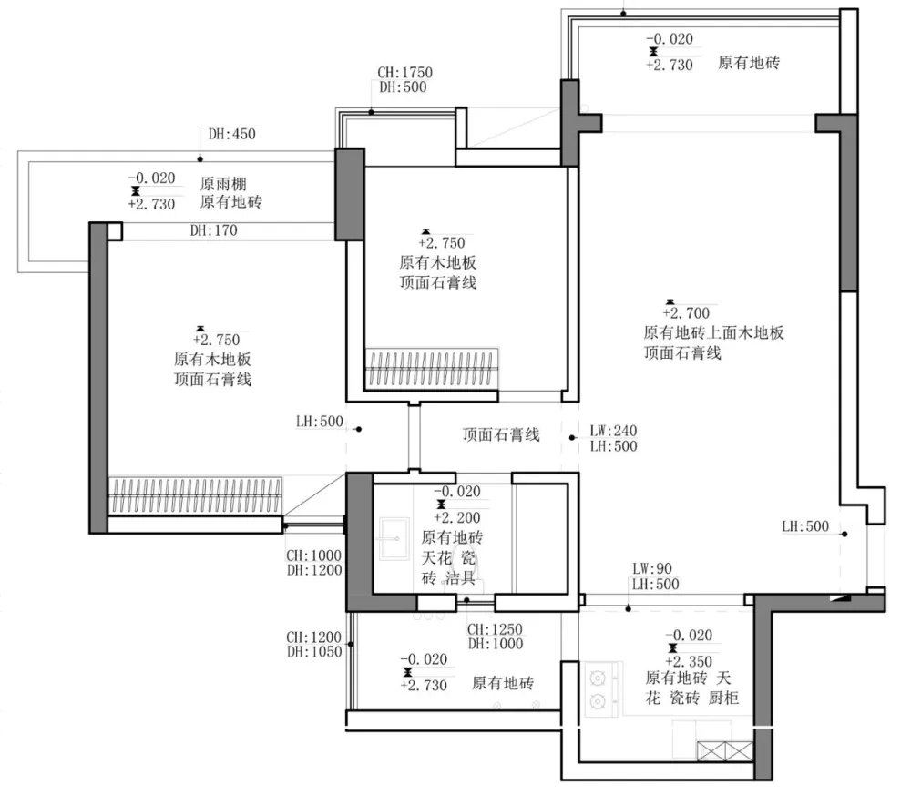 二胎之家的76㎡两居室,客厅竟看上去空无一物,简约舒适、收纳超多……