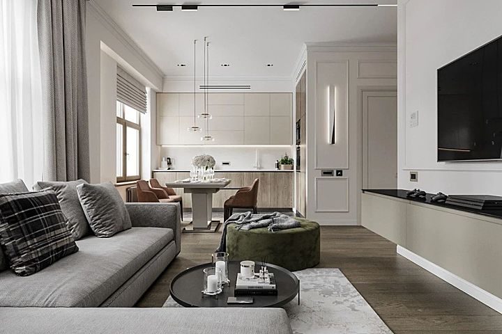 Igor Glushan 83㎡轻奢美居