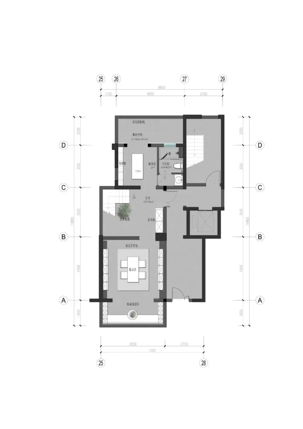 昆明中海云麓九裡下叠住宅样板间 矩阵纵横