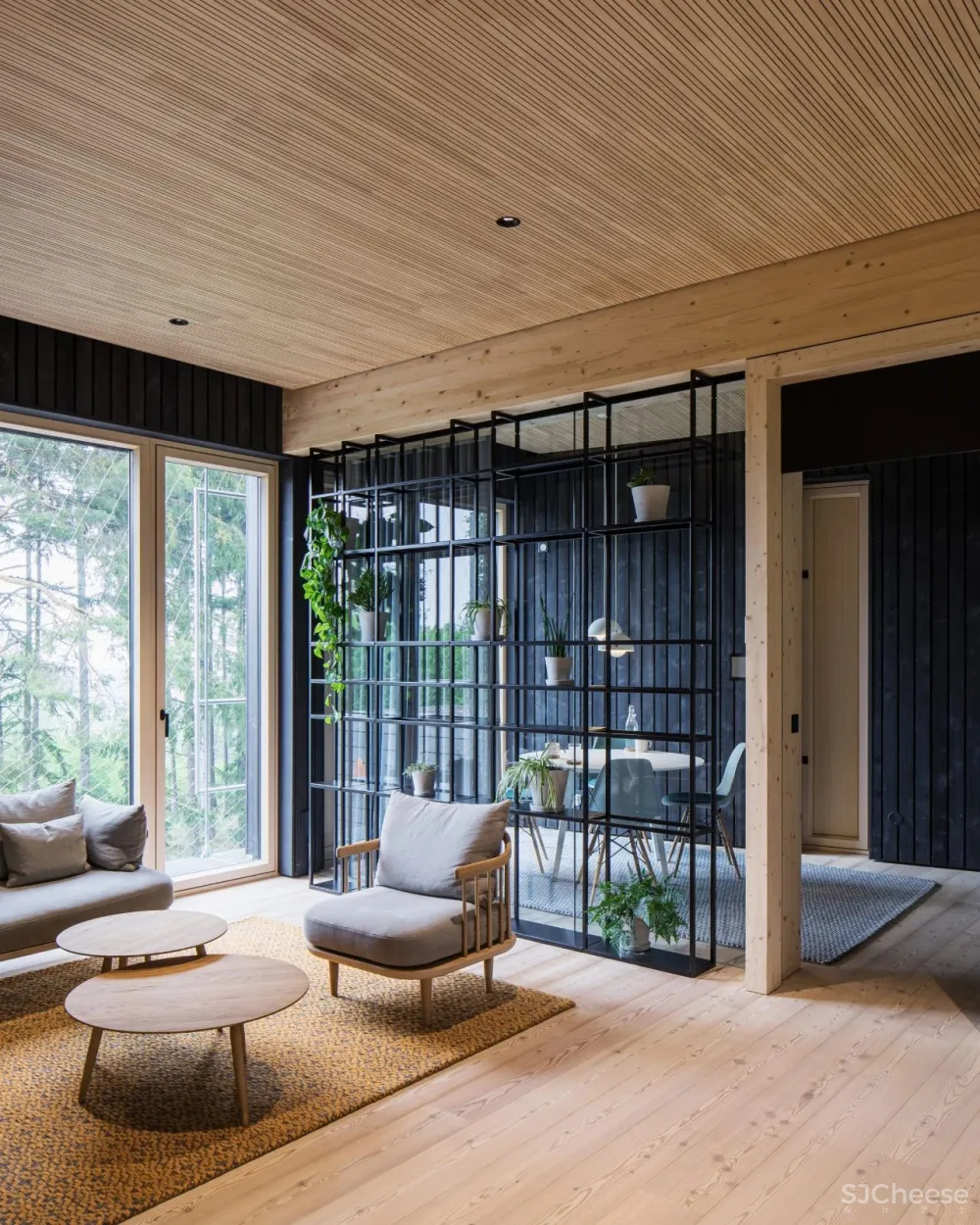 斯诺赫塔设计的木结构办公楼,用景观包裹外墙,环保的材料都是可回收的