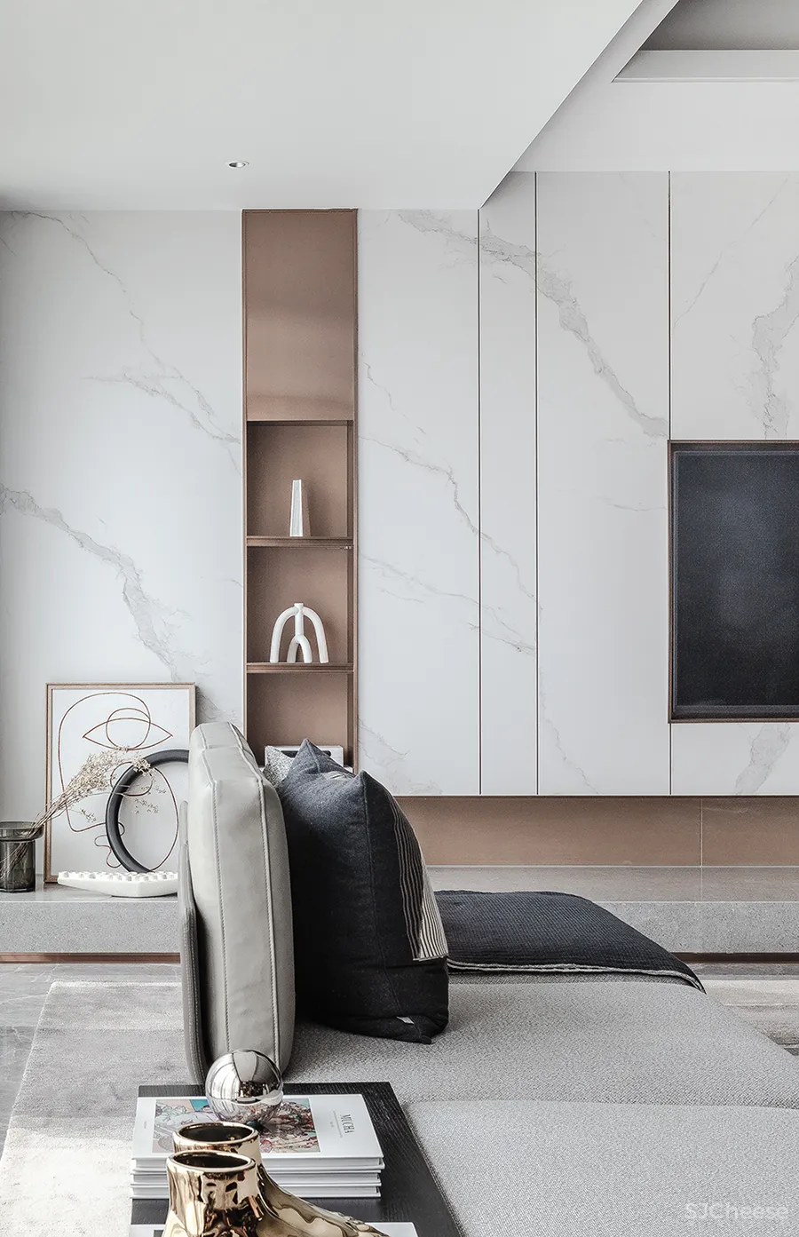 287㎡现代风格住宅,集居住、工作、休闲为一体住宅