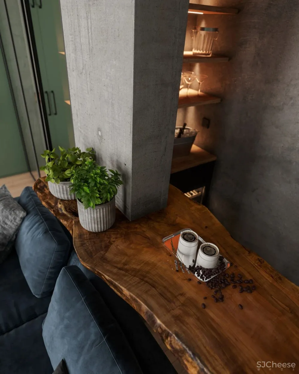 简约水泥灰,质朴的高级感!