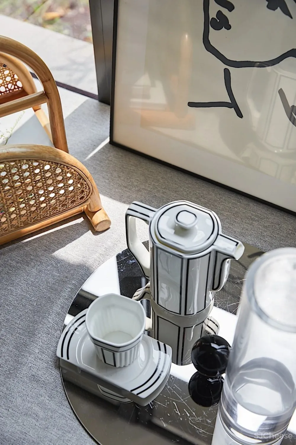 雅趣与轻奢之栖 , 108㎡华侨城滁州欢乐明湖•源庭样板间 飞视设计