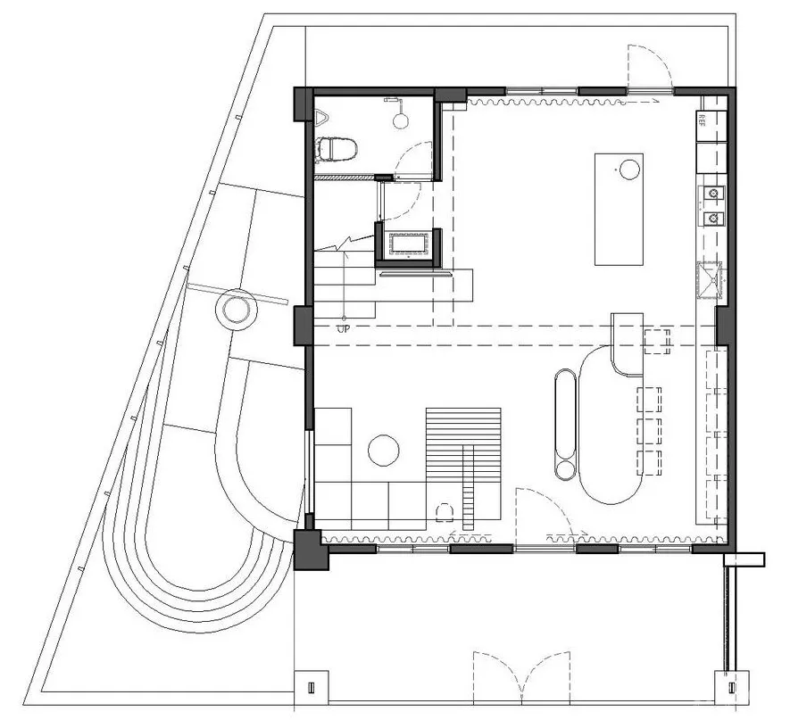 144㎡粉色小别墅,一人三猫的浪漫满屋 KC design