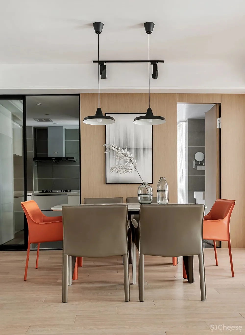 88平二居室设计,现代大气又实用~