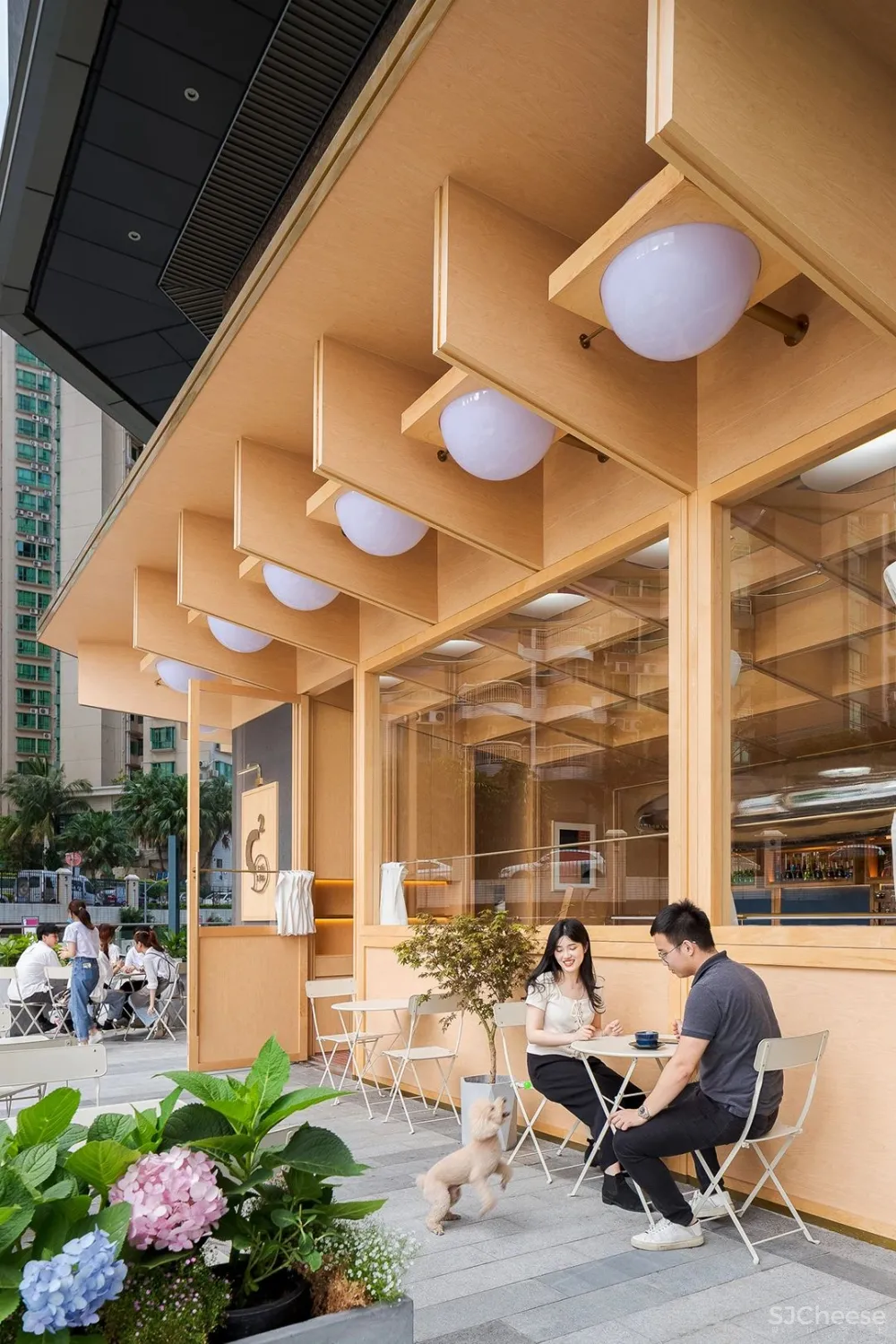 万社设计 飘浮在空中的廊桥