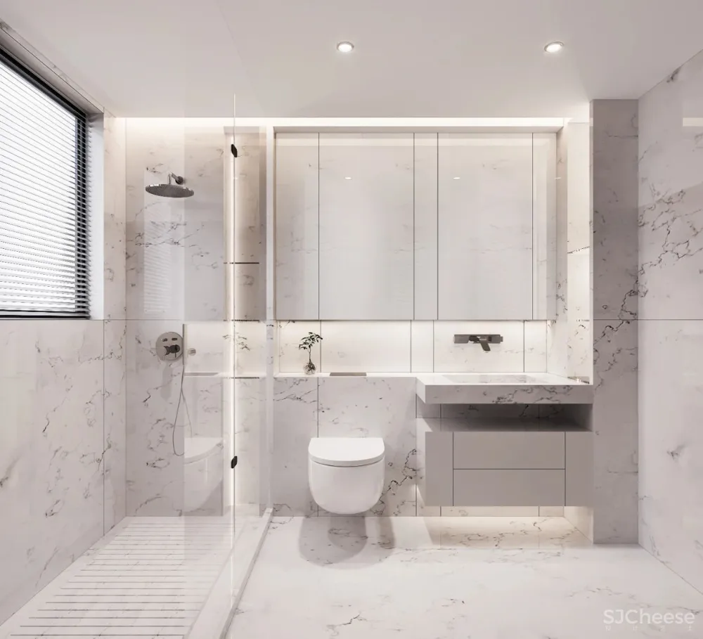 色彩与材质的艺术,现代摩登气息的一方天地 忱意设计