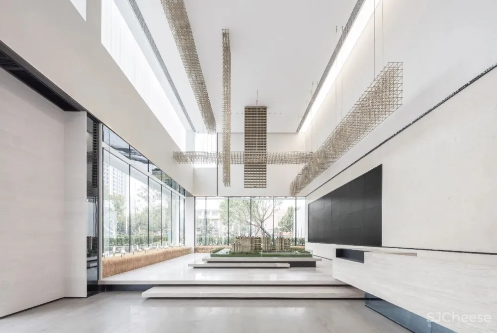 JLa设计 × 保利云上销售中心:倒转一座城,悬挂云端