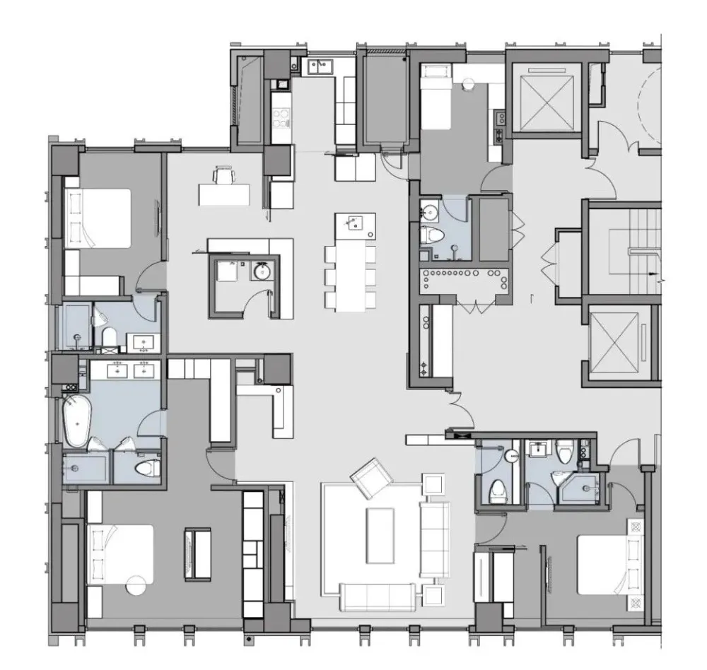 280㎡舒雅大平层,都市精英的理想生活图鉴!