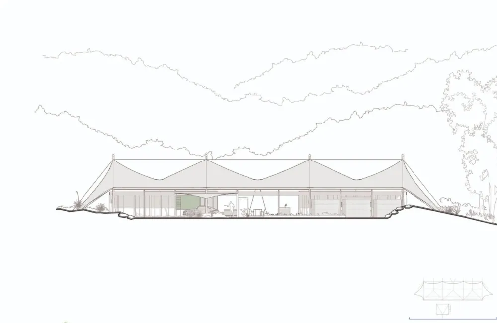 澳大利亚“帐篷之家”,与自然为邻的诗意居所