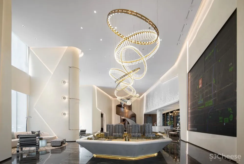 以时辰为名，镌刻常州牡丹蓝光·晶曜售楼处｜C.H.Y泽钦设计