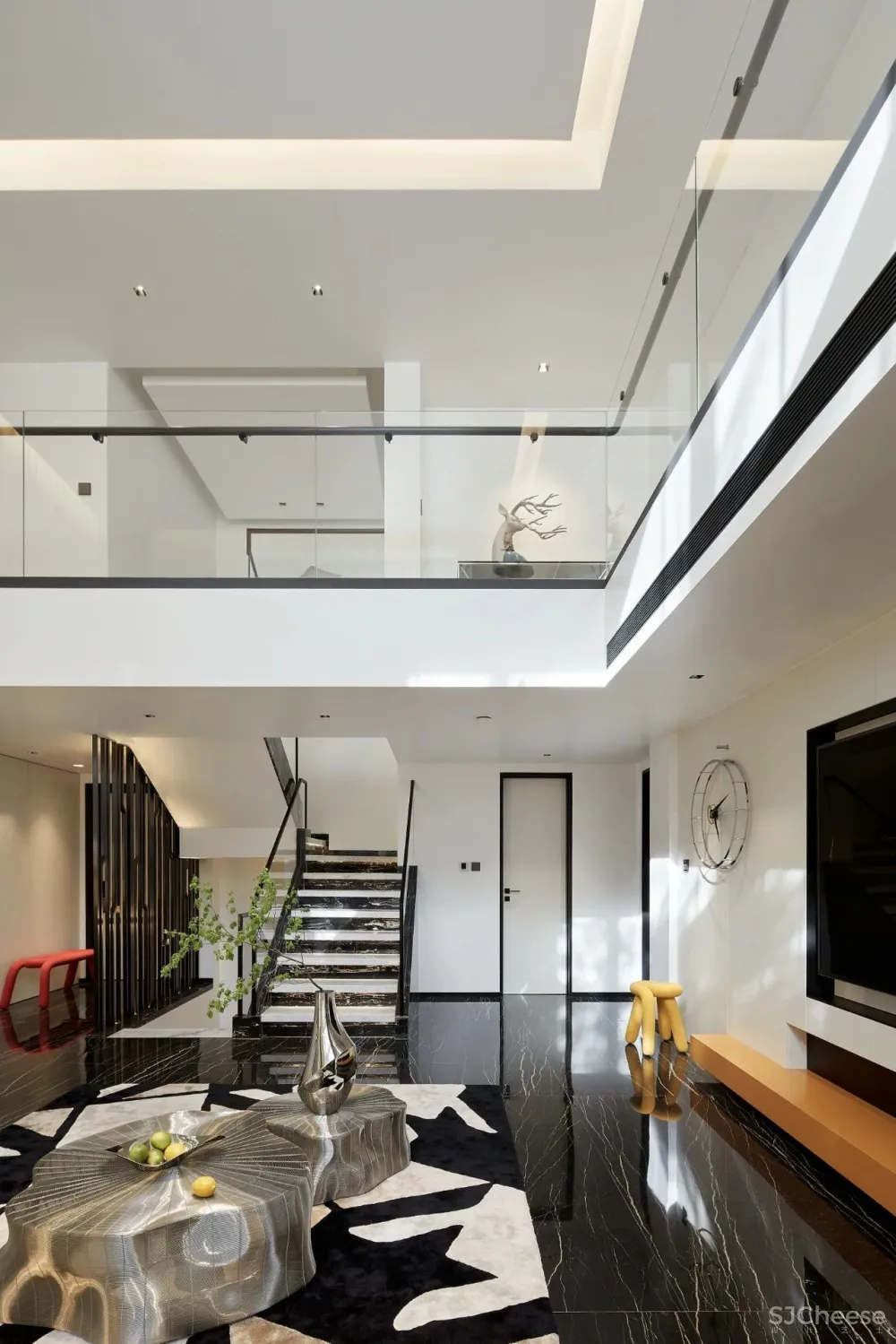 郑州360m²私宅别墅,大大落地窗精致有情调!