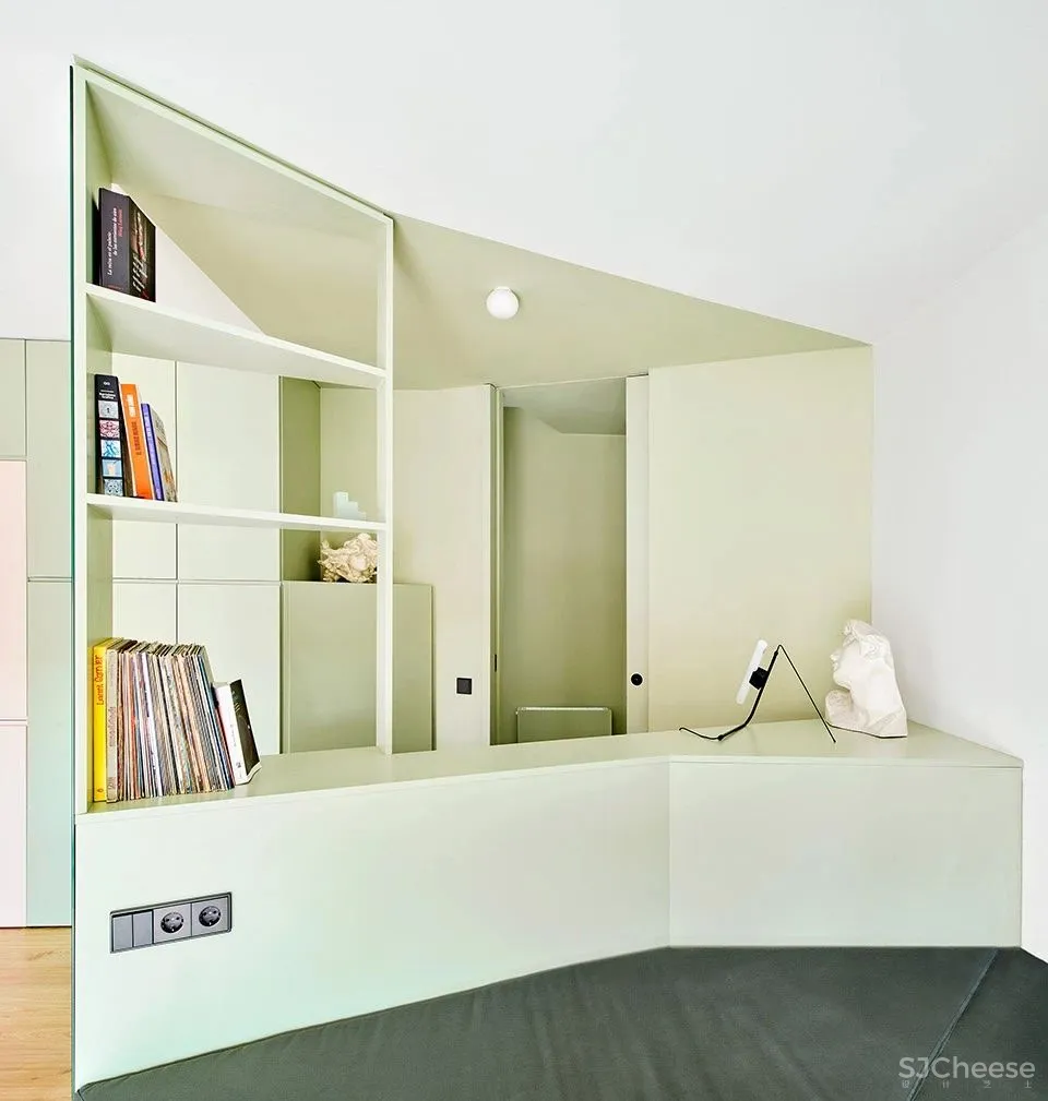 定制家具打造独特生活体验 PROVIDÈNCIA顶层公寓改造 AMOO